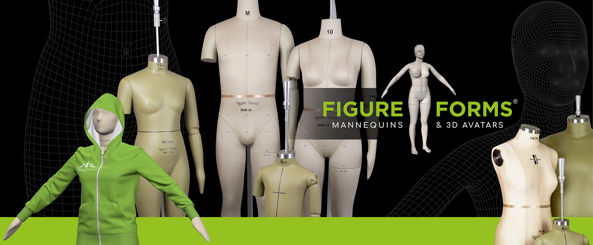 Figure Forms Mannequins and 3D Avatars